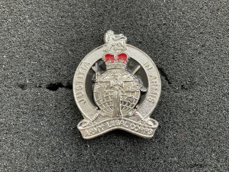 British Army Legal Corps officers cap badge