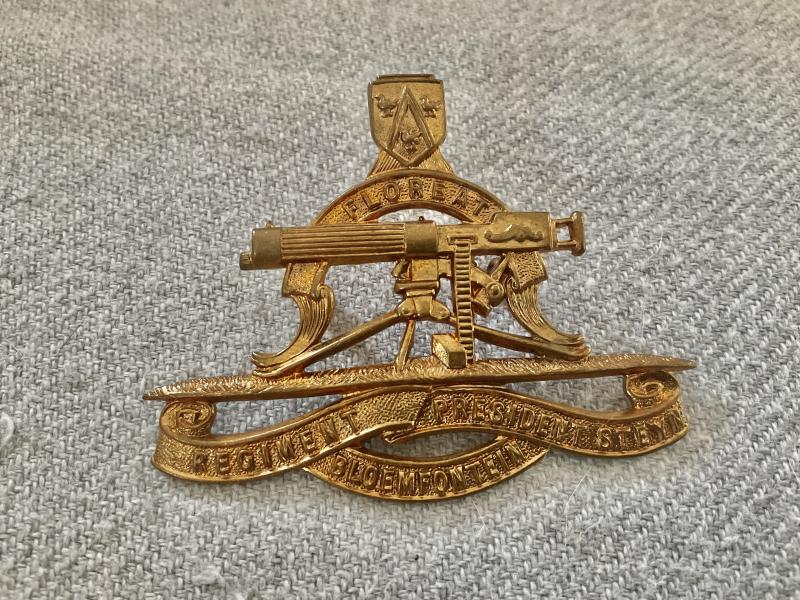 S.A Regiment President Steyn cap badge 1935-64
