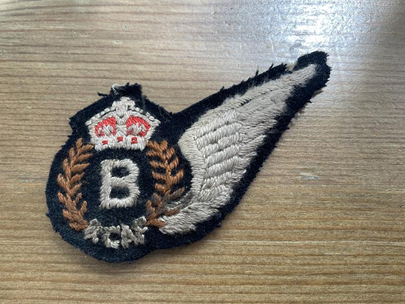 WW2 R.C.A.F Bomb Aimers Brest wing/Brevet