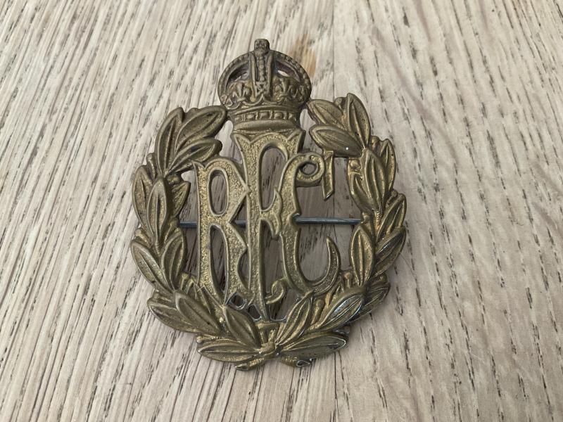 WW1 R.F.C (Royal Flying Corps) other ranks cap badge
