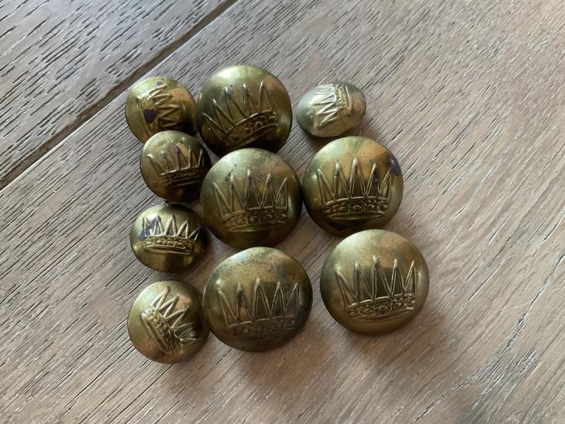 Malay Regiment tunic button set