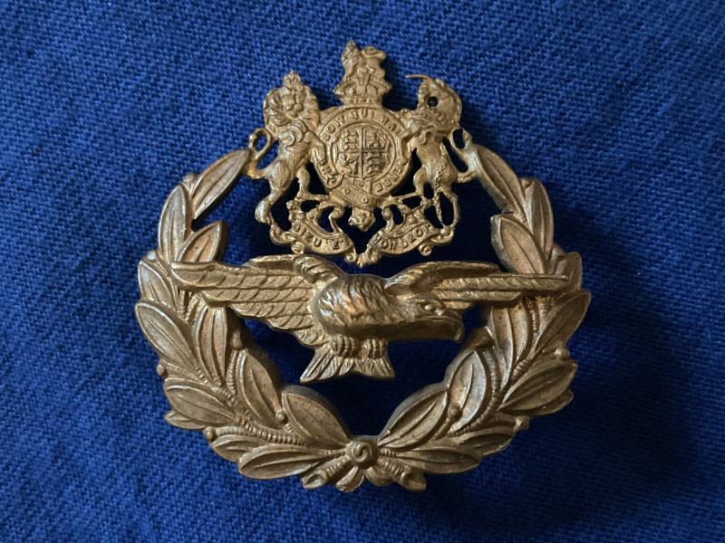 K/C R.A.F Air Crew brass sleeve badge