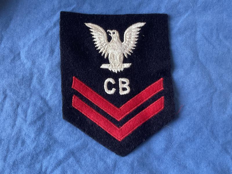 WW2 U.S.N Construction Battalion (Seabees) rank badge