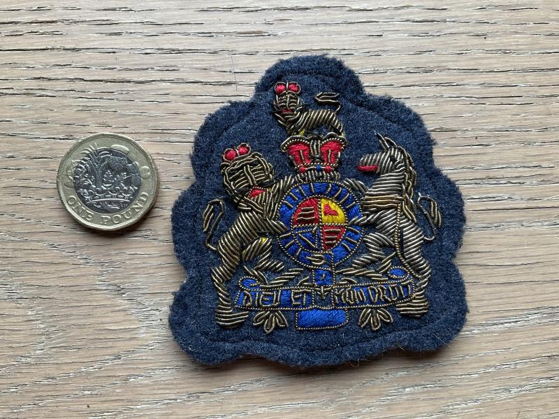 Post 1952 R.A.F Warrant officers bullion sleeve badge