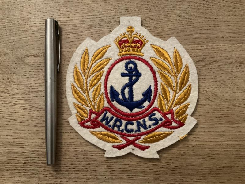 WW2 Womens Royal Canadian Naval Service cloth badge