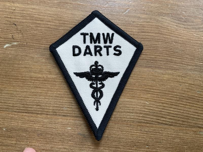 R.A.F TWM DARTS desert pattern sleeve badge