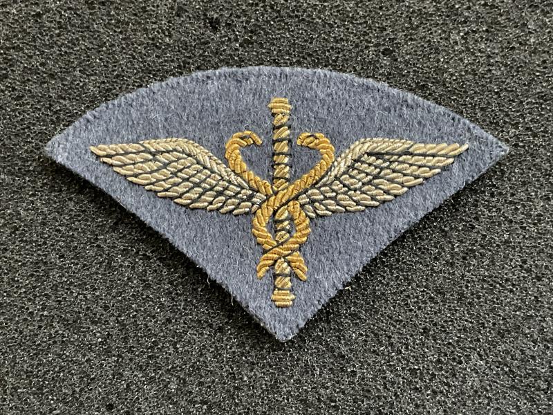 R.A.F medical officers No1 dress bullion collar badge