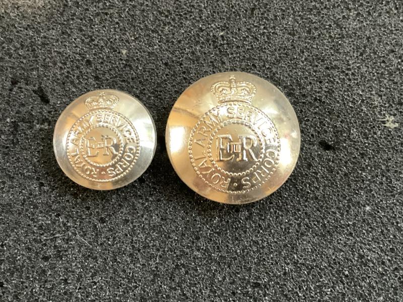 Anodised R.A.S.C Buttons by Dowler