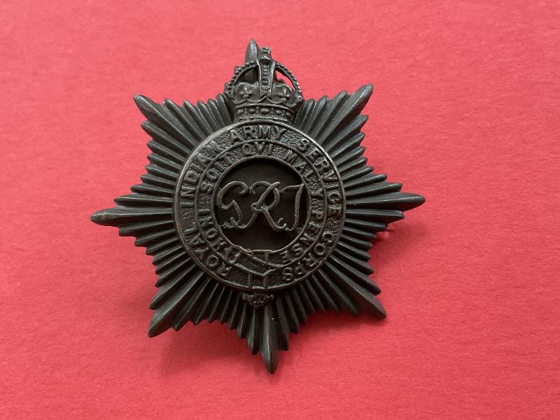 WW2 Royal Indian Army Service Corps O.S.D cap badge