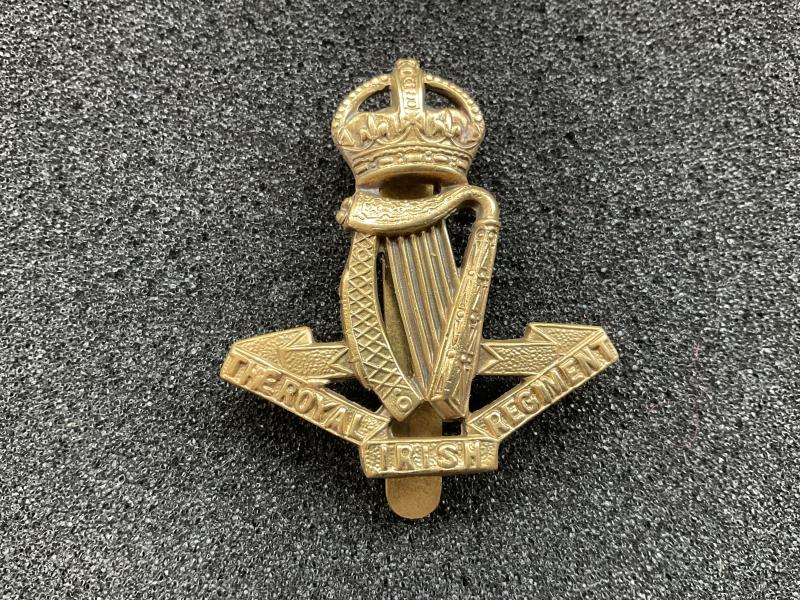 WW1 The Royal Irish Regiment ORs cap badge