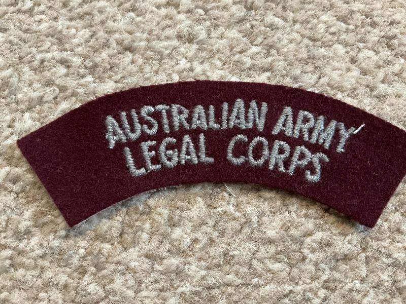 AUSTRALIAN ARMY LEGAL CORPS title