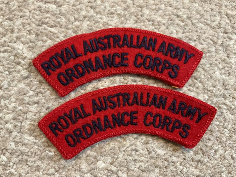 ROYAL AUSTRALIAN ARMY ORDNANCE CORPS titles