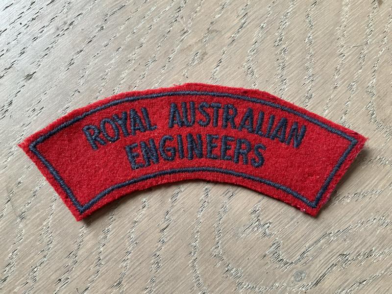 ROYAL AUSTRALIAN ENGINEERS title 1948-60