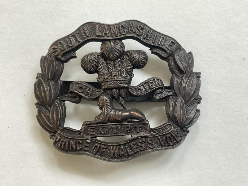 South Lancashire Regiment O.S.D cap badge
