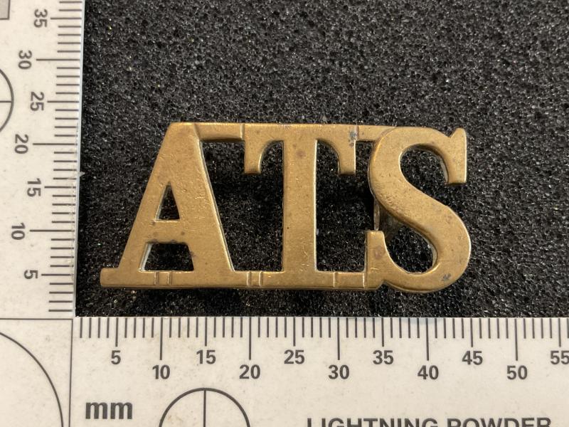 A.T.S (Army Apprentices School) brass title