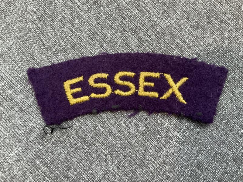 ESSEX Regiment cloth title