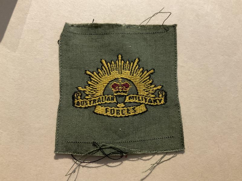 Vietnam era Australian Rising Sun cloth sleeve badge