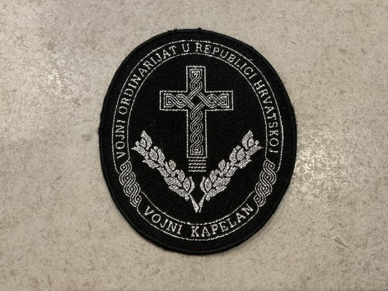 Croatian Army Chaplains badge