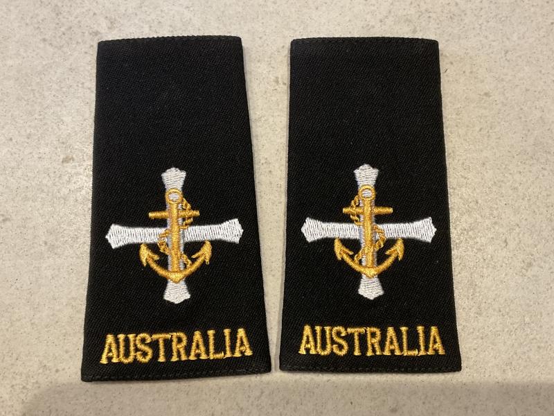 Australian Naval Chaplains shoulder slides