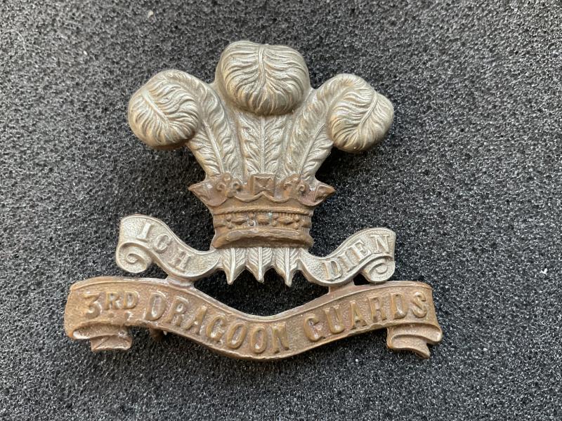 Victorian/Edwardian 3rd Dragoon Guards cap badge