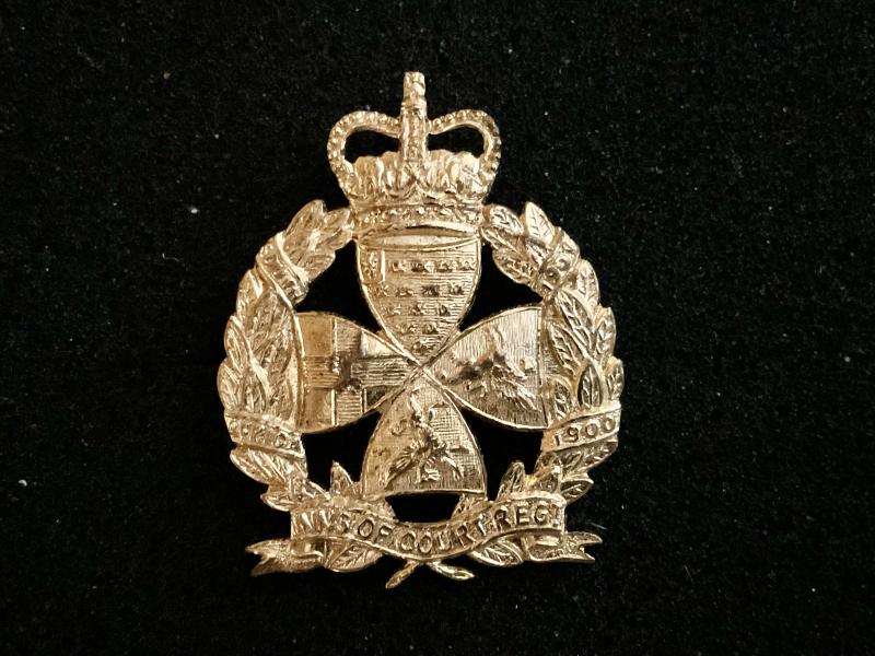 Q/C Inns of Court Regiment officers cap badge