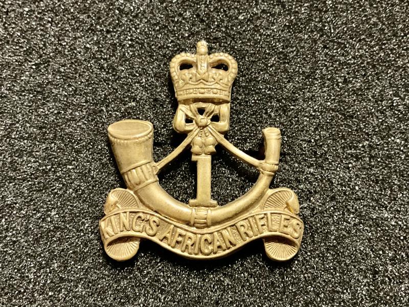 Q/C 1st Kings African Rifles cap badge.