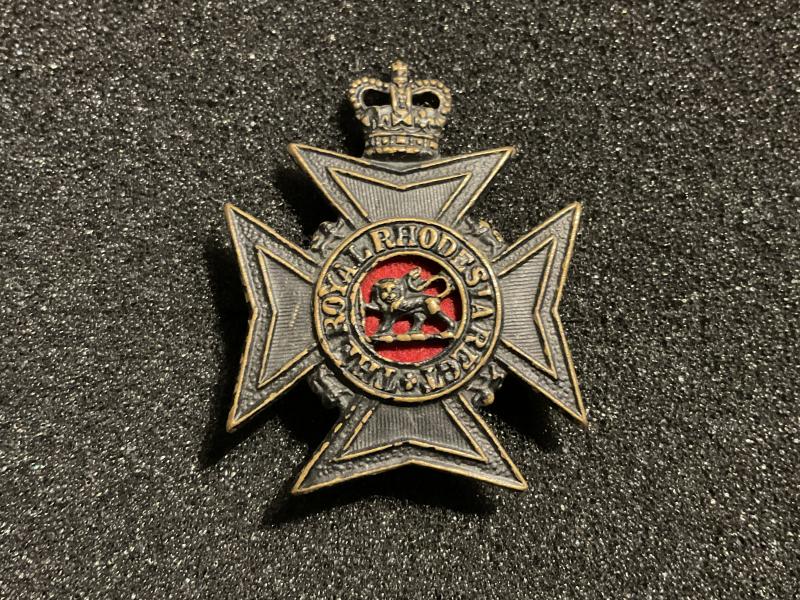 Q/C The Royal Rhodesia Regiment cap badge