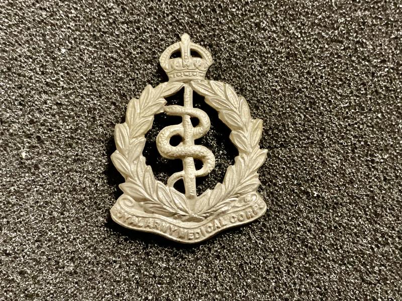 Edwardian Volunteer R.A.M.C collar badge