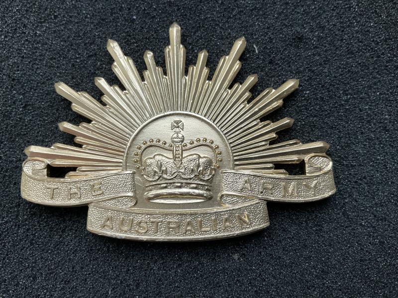 7th Pattern Australian military forces Rising Sun hat badge