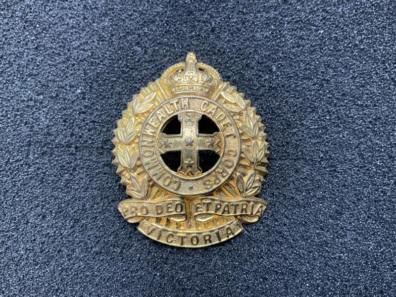 Australian Army Commonwealth cadet corps cap badge