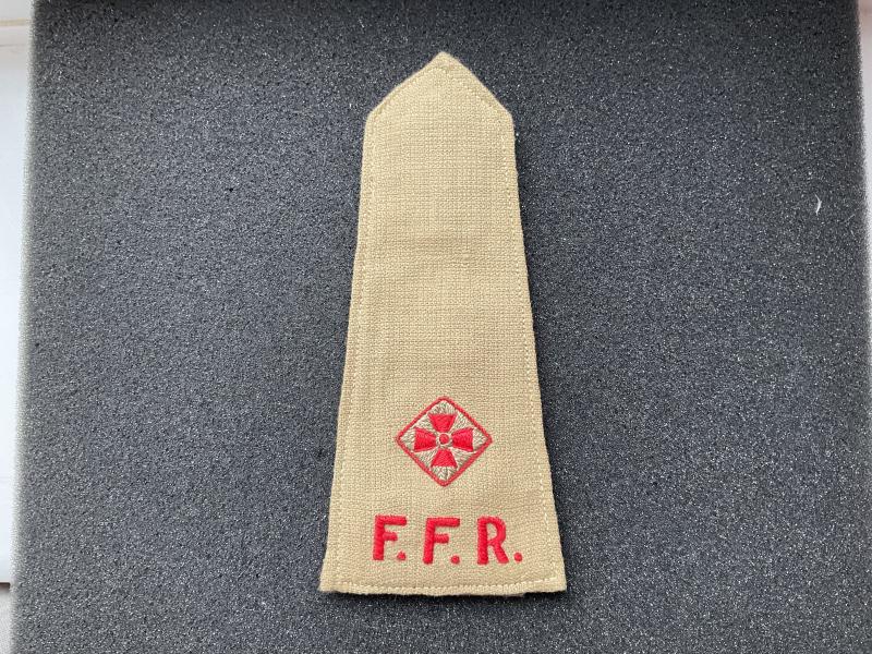 WW2 Indian Frontier Force Regt 2nd Lieutenants rank slide