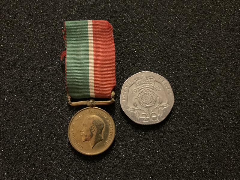 WW1 Miniature Mercantile Marine war medal