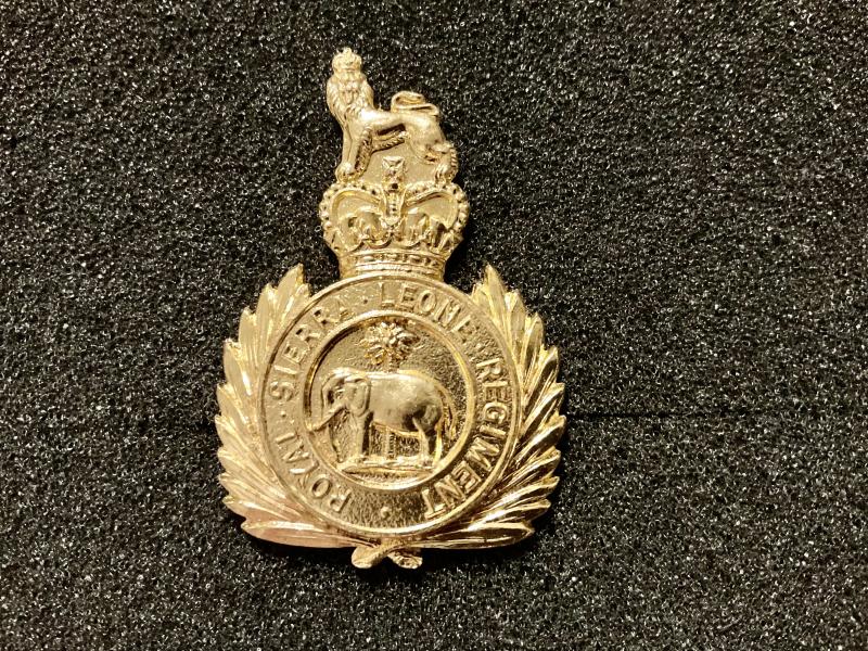 Royal Sierra Leone Regiment cap badge