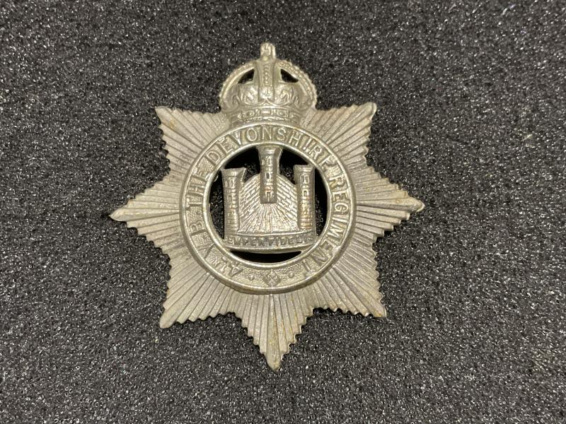 4th Volunteer Battalion Devonshire Regt  cap badge