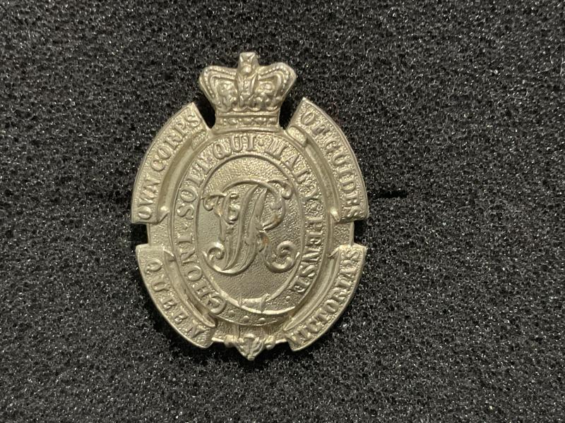 Queen Victoria’s Own Corps of Guides cap badge
