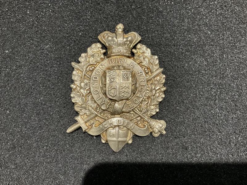 London Rifle Brigade Victorian Officers glengarry badge