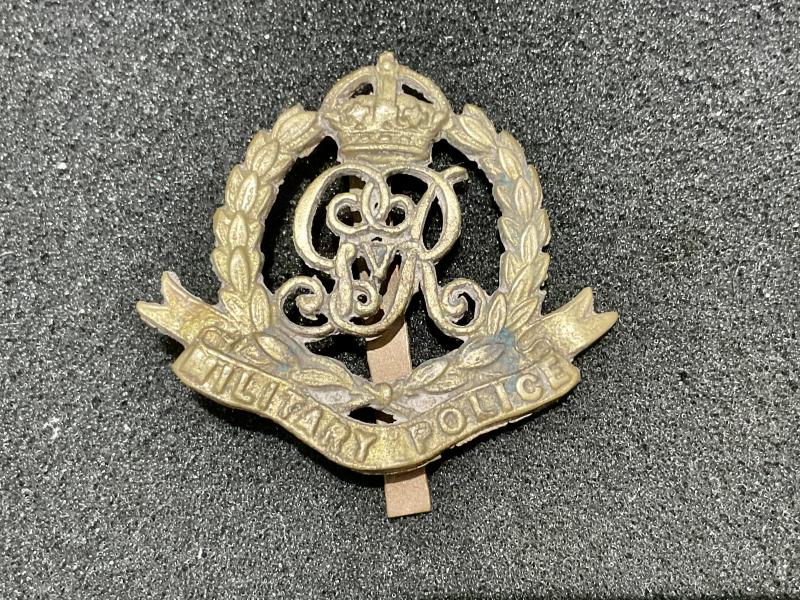 George V Theatre made Military police cap badge