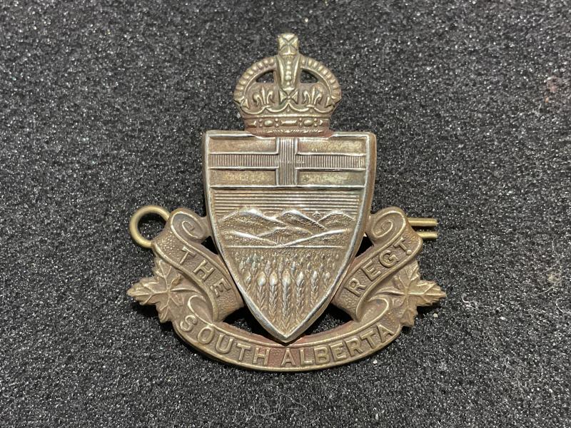 WW2 The South Alberta Regt cap badge