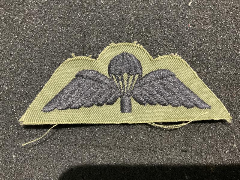 British Army Parachute trained subdued wings