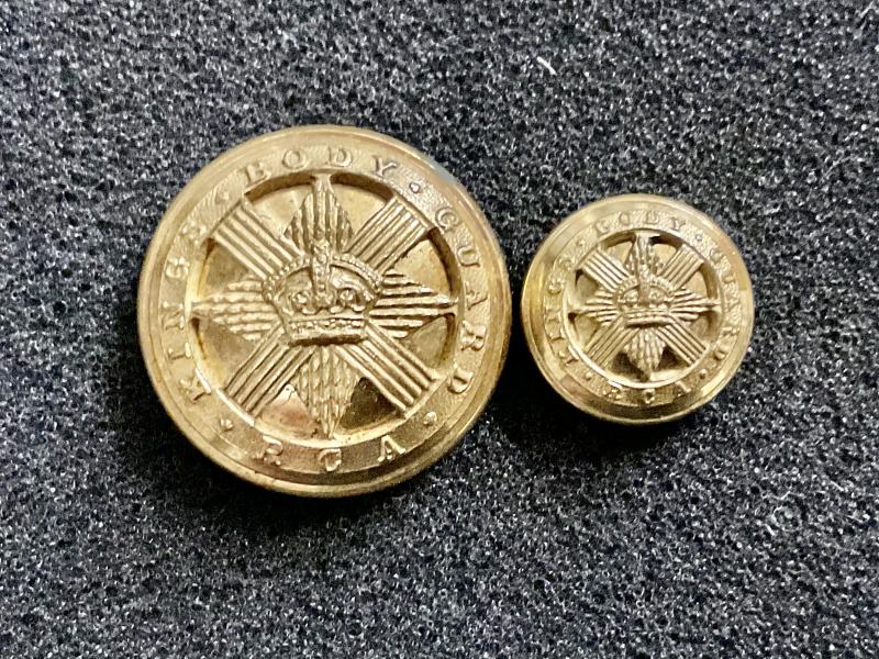 K/C Royal Company of Archers, Kings Body Guard buttons