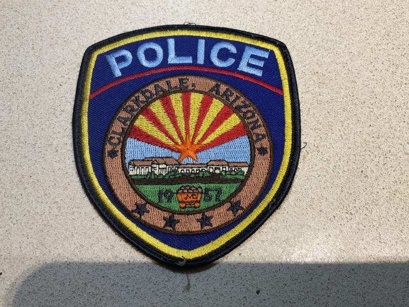 Clarkdale Police Arizona sleeve patch