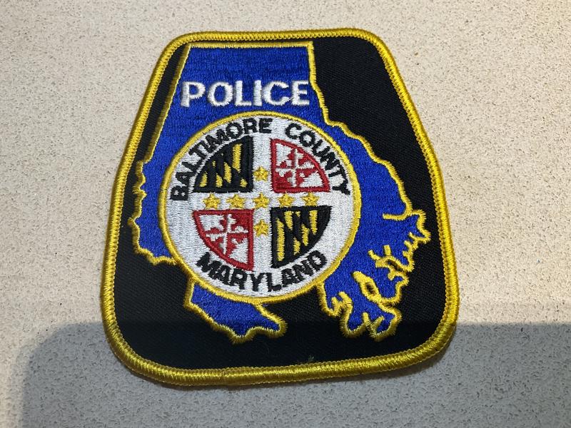 Baltimore County , Maryland, Police sleeve patch