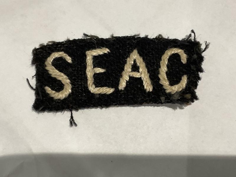 WW2 S.E.A.C Shoulder title