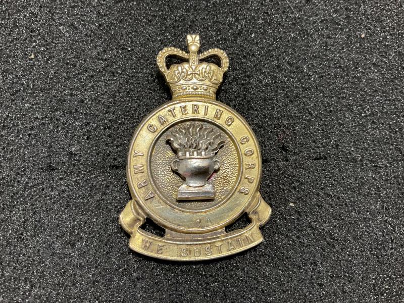 Post 1952 Army Catering Corps officers cap badge