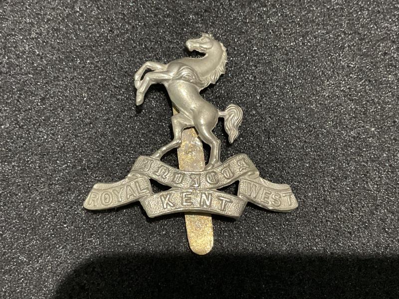 WW2 Royal West Kents O.Rs cap badge