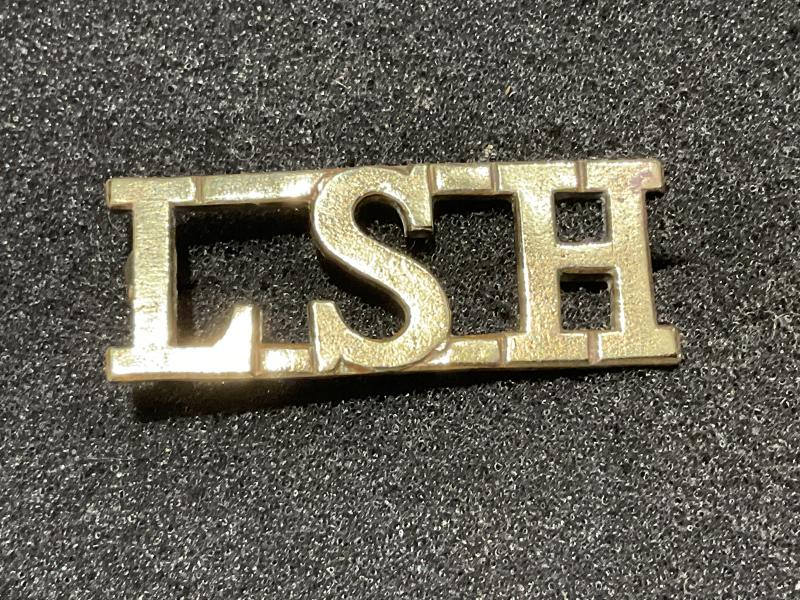 WW1 Canadian L.S.C  brass shoulder title