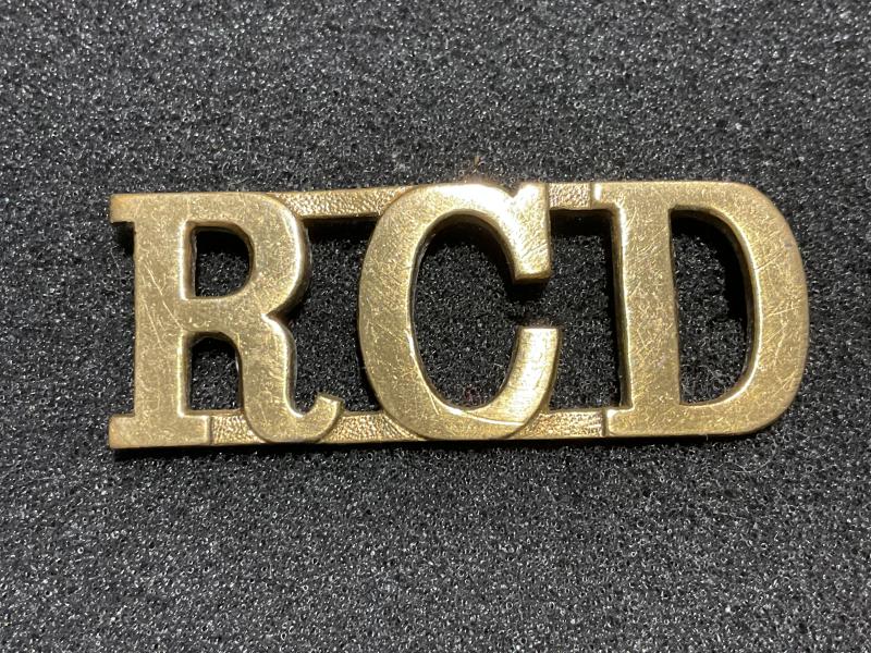 WW1 R.C.D (Royal Canadian Dragoons) shoulder title