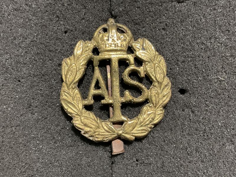 WW2 Theatre made A.T.S other ranks cap badge