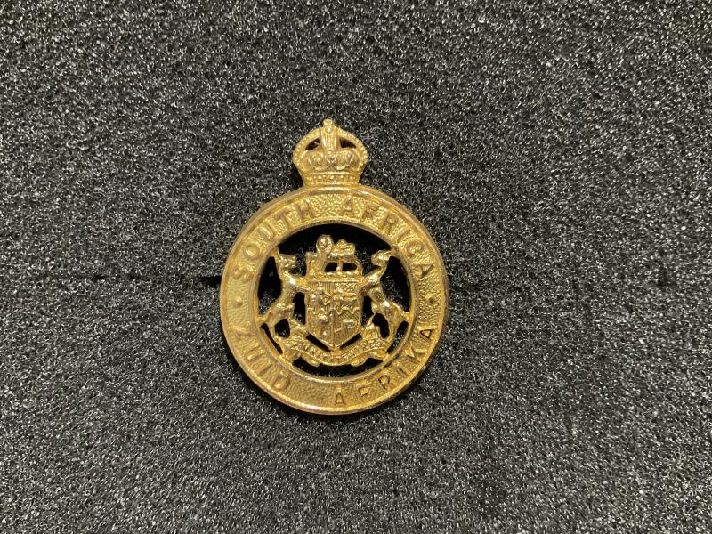 South African Instructional Corps collar badge 1913-22