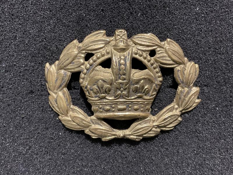 WW1/2 British or Commonwealth W.O brass sleeve badge
